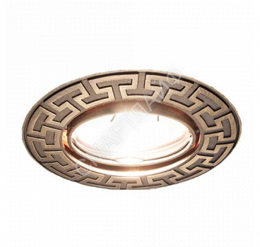 Светильник Afina 51 1 19 литой поворот. MR16 состаренная бронза ИТАЛМАК IT8400 - smartlife-ural.ru – Екатеринбург