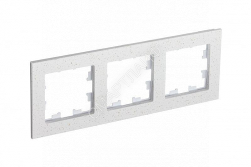 Рамка 3-м AtlasDesign Nature мрамор крем роял SE ATN343103 - smartlife-ural.ru – Екатеринбург