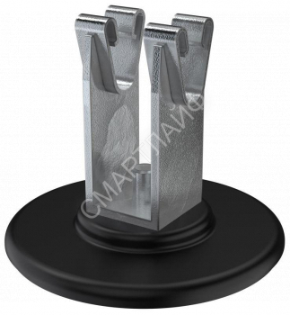 Держатель проводника кругл. 8-10мм для кровли осн. клей оцинк. сталь IEK ZDP85-11-6-18 - smartlife-ural.ru – Екатеринбург