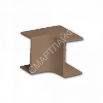 Угол для кабель-канала РКК внутренний 16х16 корич. Ruvinil УВН-16х16-К - smartlife-ural.ru – Екатеринбург