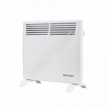 Конвектор электрический с механическим термостатом 1кВт Х-нагревательный элемент ножки Rexant 60-0115 - smartlife-ural.ru – Екатеринбург