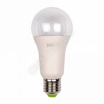 Лампа светодиодная PPG A60 Agro 15Вт А60 грушевидная E27 IP20 для растений красн./син. спектр clear матов. JazzWay 5049444 - smartlife-ural.ru – Екатеринбург