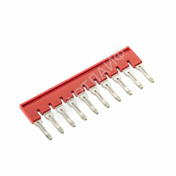 Перемычка вставная для клемм на 6кв.мм 10-и полюсная DKC SBF-10-8 - smartlife-ural.ru – Екатеринбург