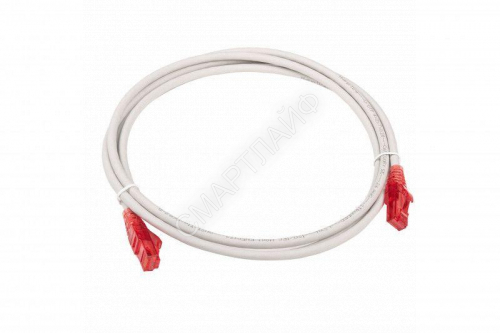 Патч-корд кат.5E U/UTP LSZH 2м PC-LPM-UTP-RJ45-RJ45-C5e-2M-LSZH-GY сер. Hyperline 42272 - smartlife-ural.ru – Екатеринбург
