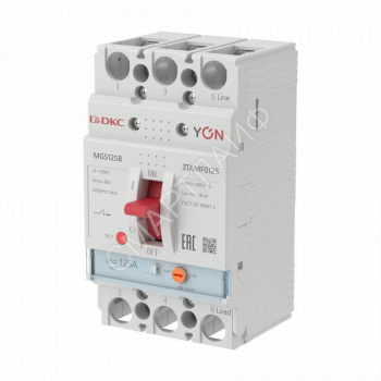 Выключатель автоматический MGS125 3P 100-125A 18kA YON MGS125B-3TAMF0125 - smartlife-ural.ru – Екатеринбург