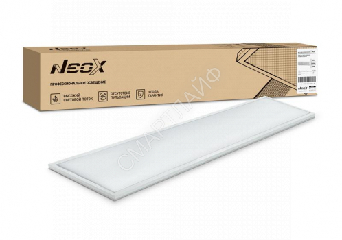 Светильник светодиодный ДВО-01 3665-ПРИЗМА 36Вт 230В 6500К 3300лм 180х1195х19мм универс. панель NEOX 4690612042329 - smartlife-ural.ru – Екатеринбург