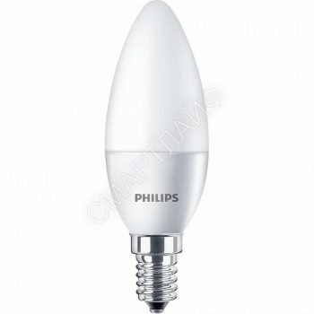 Лампа светодиодная ESS LEDCandle 6Вт B35FR 620лм E14 827 PHILIPS 929002970807 - smartlife-ural.ru – Екатеринбург
