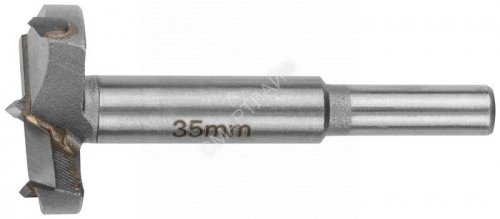 Сверло Форстнера (фреза) с карбидными вставками 35мм FIT 36528 - smartlife-ural.ru – Екатеринбург