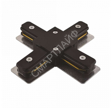 Коннектор X-образный PTR CX-BL накладной/подвесной шинопровод черн. Pro JazzWay 5010871 - smartlife-ural.ru – Екатеринбург