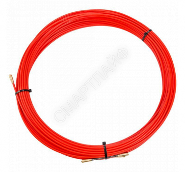 Протяжка кабельная (мини УЗК в бухте) 30м стеклопруток d3.5мм красн. REXANT 47-1030 - smartlife-ural.ru – Екатеринбург