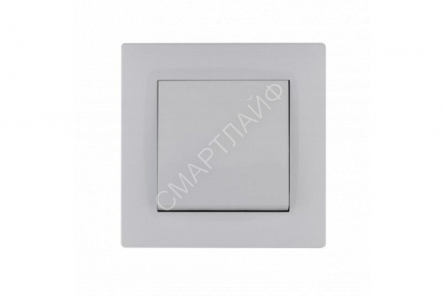 Выключатель 1-клав. Karea RIZZ бел. Makel 88001001 - smartlife-ural.ru – Екатеринбург