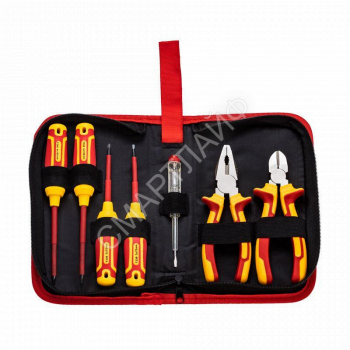 Набор диэлектрического инструмента RI-01 7 предметов до 1000В тканевый пенал Rexant 12-4691-3 - smartlife-ural.ru – Екатеринбург