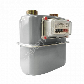 Счетчик газа объемный диафрагменный Р G4; межцентровое расстояние 110мм; резьба G1 1/4; направление потока-правый; МПИ 6лет Пульсар Р00074062 - smartlife-ural.ru – Екатеринбург