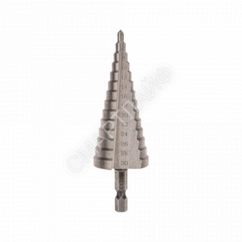 Сверло ступенчатое по металлу 4.0-30.0мм Kranz KR-12-6602 - smartlife-ural.ru – Екатеринбург