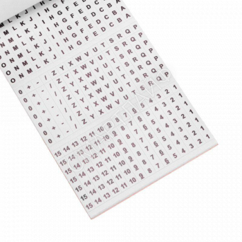 Маркеры самоклеящиеся МС-2 0-15 A-Z + - / Rexant 07-6202 - smartlife-ural.ru – Екатеринбург