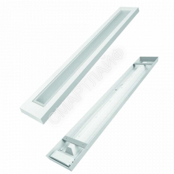 Светильник светодиодный NL Nova120-N-O 40Вт 5000К IP54 5384лм 230В накладной опал. рассеив. бел. ЛАДзавод NLNova120NO54 - smartlife-ural.ru – Екатеринбург