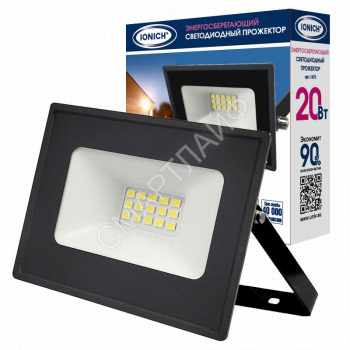 Прожектор светодиодный IFLSLED-DOB- 20-865-BL-IP65 IONICH 1475 - smartlife-ural.ru – Екатеринбург