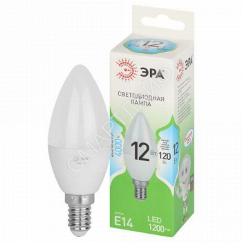 Лампа светодиодная GREEN LINE B35-12W-840-E14 GL 12Вт свеча 4000К яркий свет бел. E14 Эра Б0067140 - smartlife-ural.ru – Екатеринбург