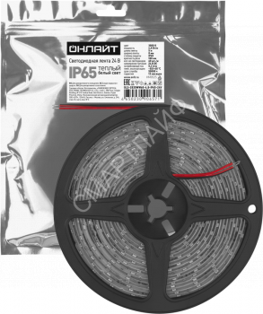 Лента светодиодная 90 657 OLS-2835WW60-4.8-IP65-24V ОНЛАЙТ 90657 - smartlife-ural.ru – Екатеринбург