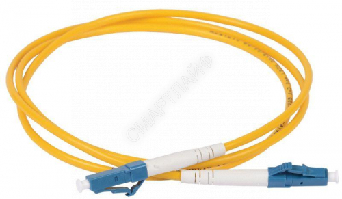 Патч-корд оптический коммутационный соединительный для одномодового кабеля (SM); 9/125 (OS2); LC/UPC-LC/UPC; одинарного исполнения (Simplex); LSZH (дл.1м) ITK FPC09-LCU-LCU-C1L-1M - smartlife-ural.ru – Екатеринбург