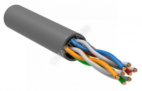 Кабель витая пара U/UTP 5E 4х2х24AWG PVC сер. (уп.305м) РФ/Т ITK LC1-C5E04-111-T-R - smartlife-ural.ru – Екатеринбург