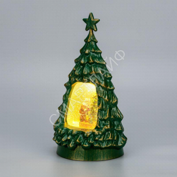 Светильник декоративный "Новогодняя елка" с подсветкой и конфетти питание от USB Neon-Night 501-180 - smartlife-ural.ru – Екатеринбург