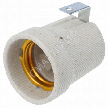 Патрон E27 керамический с держателем Rexant 11-8867 - smartlife-ural.ru – Екатеринбург