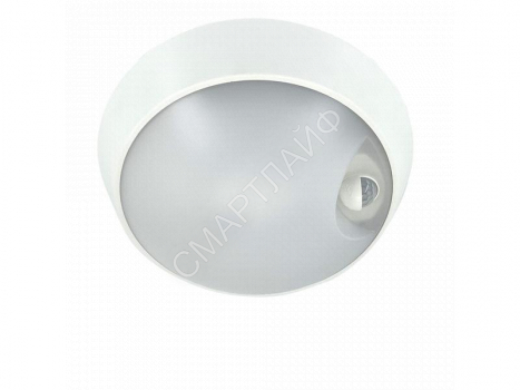 Светильник светодиодный WP 15 C 18W OP 840 D220 WH MDM 220х80мм 18Вт 4000К IP54 ЖКХ круглый пылевлагозащ. с датчиком движ. бел. Русский Свет 15071524504 - smartlife-ural.ru – Екатеринбург