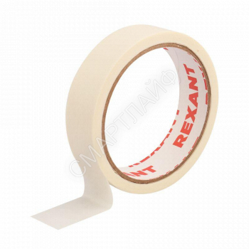 Лента малярная 25мм (рул.20м) крепп REXANT 09-4422 - smartlife-ural.ru – Екатеринбург