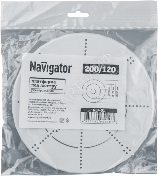 Аксессуар 95 470 NLF-01 платформа под люстру универс. NAVIGATOR 95470 - smartlife-ural.ru – Екатеринбург