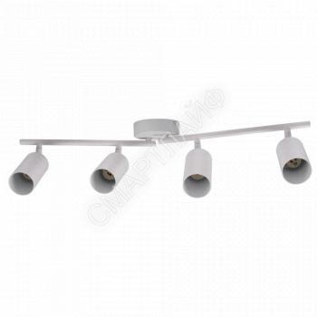 Светильник PCL-0504 4xGU10 IP20 230В WH настен./потолочн. декор. под лампу JazzWay 5066748 - smartlife-ural.ru – Екатеринбург