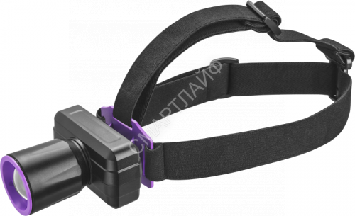 Фонарь аккумуляторный налобный 90 864 OPT-H06-ACCU 1LED 5Вт 3 реж. Li-Ion 1.2А.ч ОНЛАЙТ 90864 - smartlife-ural.ru – Екатеринбург