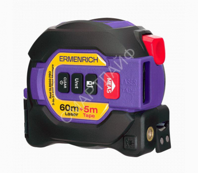 Рулетка с лазерным дальномером ("3 в 1") Reel SLR600 PRO Ermenrich 86175 - smartlife-ural.ru – Екатеринбург